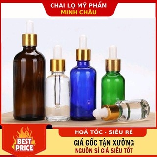 Chai Lọ Chiết Serum ❣️ Vỏ đựng tinh dầu bóp