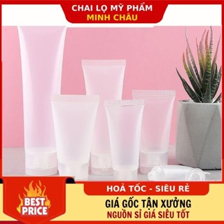   COMBO 3 CÁI  Tuýp Chiết Mỹ Phẩm 5ml,8ml,20ml,30ml,50ml,70ml,100ml,150ml,250ml Đựng Sữa Rửa Mặt Dầu Gội Kem Dưỡng 