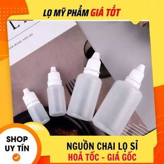 Vỏ lọ chai nhựa nhỏ mắt 5ml, 10ml, 20ml, 30ml, 50ml granty chiết mực, dung dịch