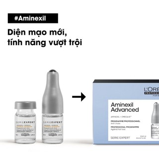 Tinh chất giảm rụng tóc L'Oréal Professionnel Aminexil Advanced 10x6ml