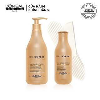 Combo gội xả phục hồi tóc hư tổn toàn diện Absolut Repair Gold