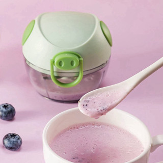 Máy Xay Tỏi Ớt, Xay Rau Củ Cầm Tay - Máy Xay Mini Kéo Tay Hình Con Heo Đa Năng Tiện Lợi