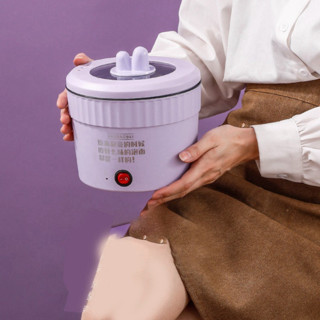 Nồi Lẩu Điện Mini Đa Năng - Ca Nấu Mì Ăn Liền, Cốc Ăn Lẩu Cô Đơn Dung Tích 1,5L Công Suất 500W