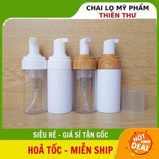 Chai lọ xịt tạo bọt ❣️ xịt giọt tạo bọt 30ml,50ml,100ml,150ml đựng sữa rửa mặt, sữa tắm .