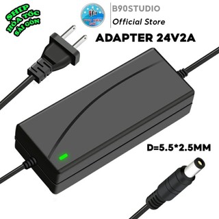 Adapter nguồn 24v 2a 5.5-2.5mm Cho đèn lè, quảng cáo, động cơ điện lạnh