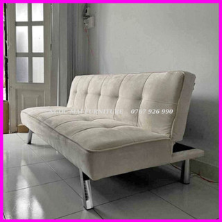 Bộ sofa bed màu kem ,ghế sofa giường nằm 6 món - hàng chuẩn xuất khẩu - bh 12 tháng