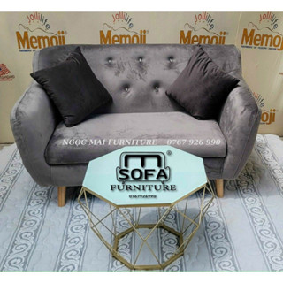 Ghế sofa đơn, sofa mini decor phòng 1m20 (tặng kèm 2 gối ôm) - hàng tối ưu tại xưởng bảo hành chánh hãng - NỘI THẤT NGỌC