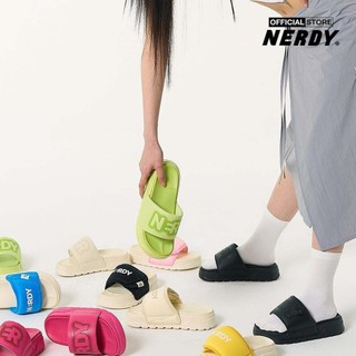NERDY - Dép quai ngang unisex Combi Velcro PNEU24SD01-01