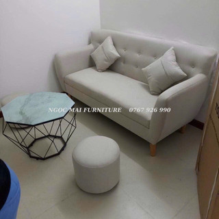 Trọn bộ sofa phòng tiếp đón khách ngũ bình thon thả , sofa căn hộ thời thượng giá xuất xưởng - Bảo Hành 12 tháng