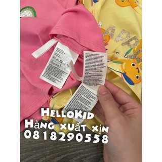 Áo thun hoạ tiết HM bé gái
