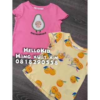 Áo thun hoạ tiết HM bé gái