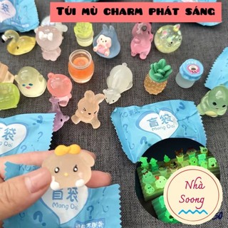 Túi mù charm phát sáng, túi mù phát sáng, túi mù mini phát sáng dễ thương