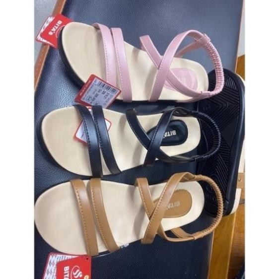 Sandal nữ Bitas quai chun chéo Syn271