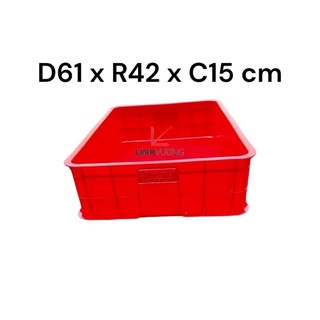 Sóng nhựa bít dài 61 x rộng 42 x cao 15cm