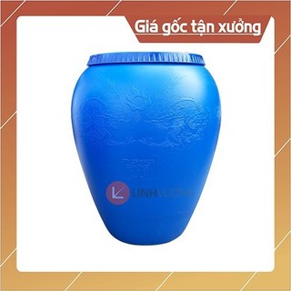 Lu nhựa siêu bền cao 72cm đường kính 59cm dung tích 120 lít