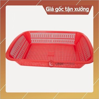 Rổ nhựa chữ nhật kiểu số 3 dài từ 3 tấc 1 đến 3 tấc 3