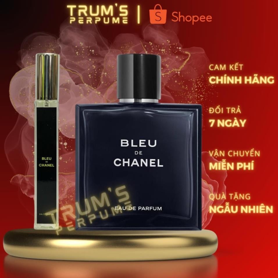 [Chính Hãng] Nước hoa nam 𝗖𝗵𝗮𝗻𝗲𝗹 Bleu De Edp chính hãng 10ml . .