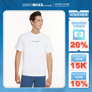 Ninomaxx áo thun nam graphic tay ngắn cổ tròn 2301046