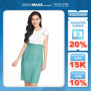 N&m đầm thời trang nữ tay ngắn 1806051