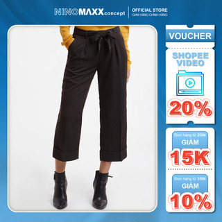 Quần tây nữ cotton dài quần công sở n&m thương hiệu ninomaxx 1906067