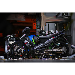 Tem rời Sirius RC hoạ tiết đen xám trắng, in sắc nét, 3 lớp không phai màu CM00046 1