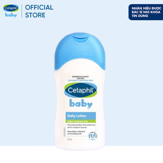 [Hàng tặng không bán] Sữa dưỡng ẩm hằng ngày Cetaphil Baby Daily Lotion 50ml