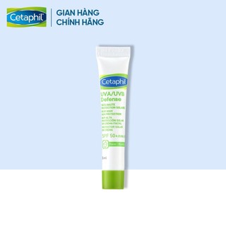 [Gift](date 12/2022) Kem chống nắng Cetaphil Uva/Uvb Defense Very High Suncreen Protection  SPF50+/UVA28 5ml