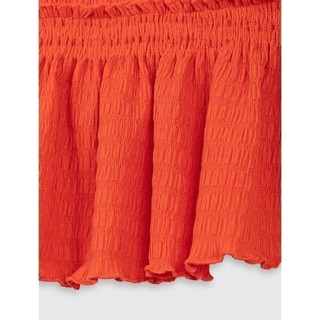 Áo phông nữ kiểu eo chun CANIFA chất liệu polyester pha 6TS21C002