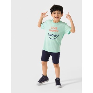 Áo phông bé trai canifa 100% cotton in hình 2ts22s008
