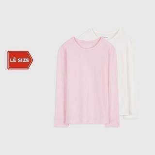 Combo áo mặc trong bé gái CANIFA cotton co giãn 1IS19W003
