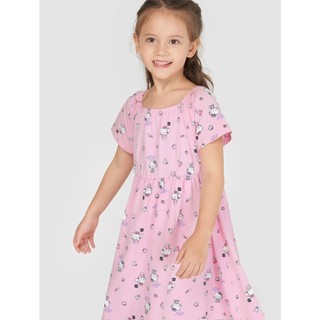 Váy liền bé gái Hello Kitty CANIFA - 1DS21S012