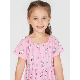 Váy liền bé gái Hello Kitty CANIFA - 1DS21S012