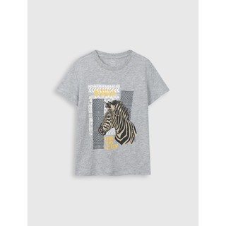 Áo phông bé trai cotton USA in hình CANIFA - 2TS21S020-SA535