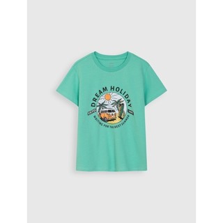 Áo phông bé trai cotton họa tiết thời trang CANIFA - 2TS21S017