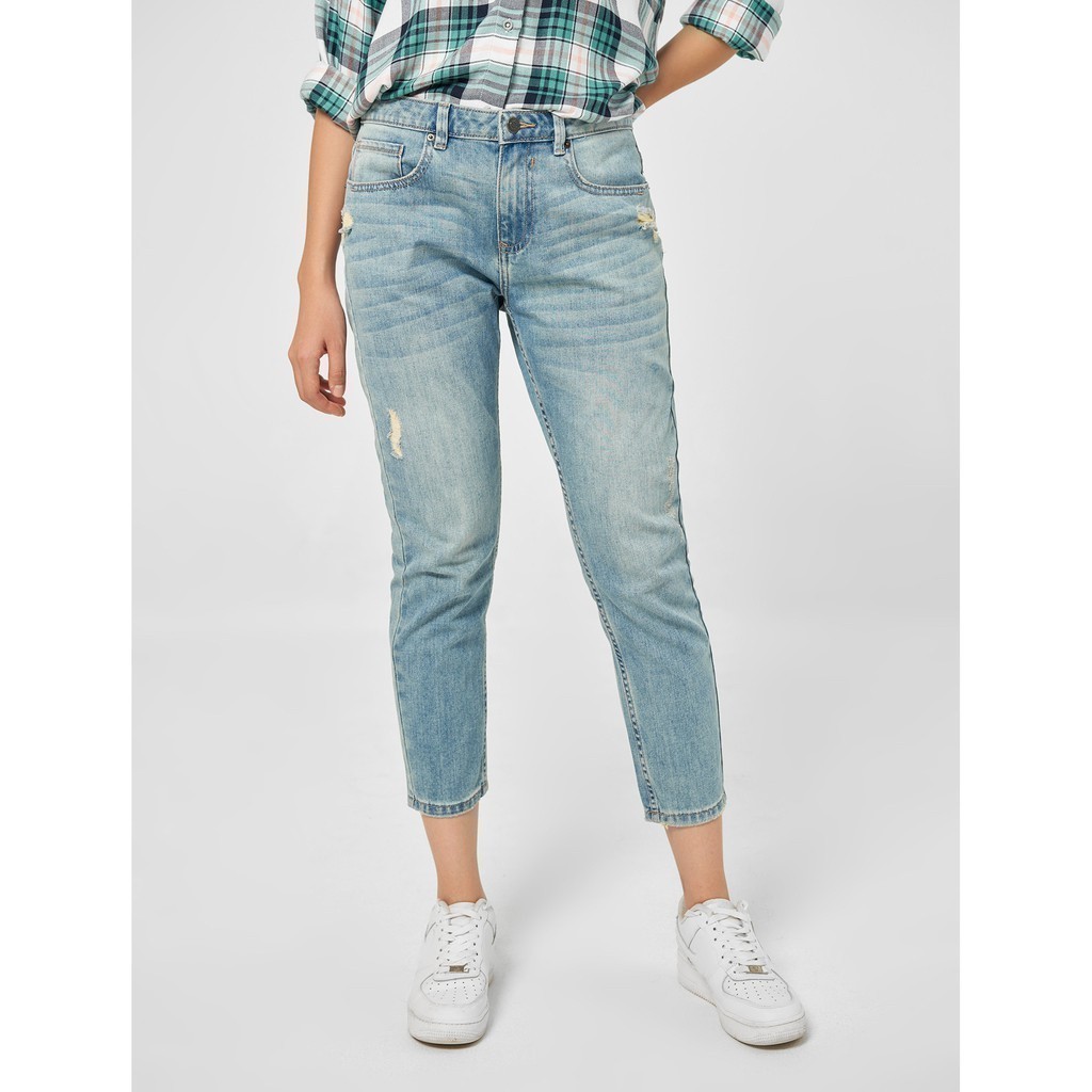 Quần jeans nữ 6BJ20A005 Canifa