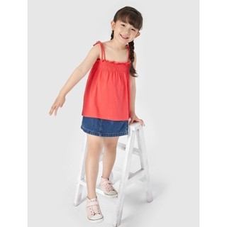 Áo hai dây bé gái cotton USA CANIFA - 1TA21S002