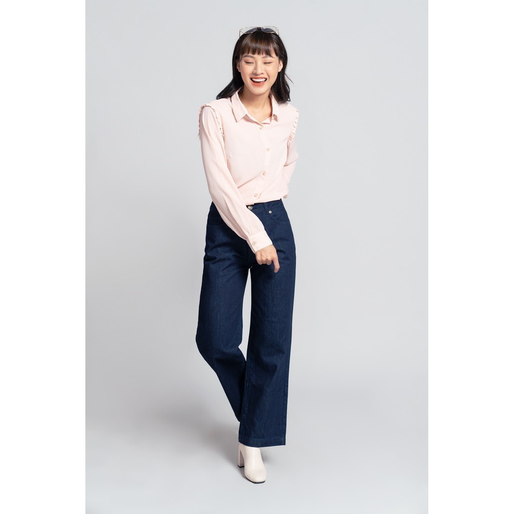 Quần jeans nữ 6BJ20C004 Canifa