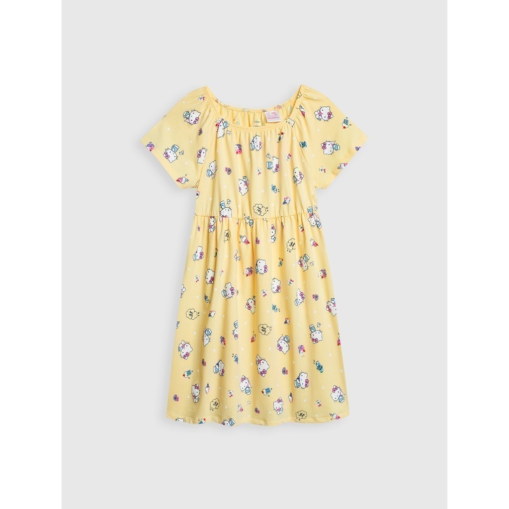 Váy liền bé gái Hello Kitty CANIFA - 1DS21S012