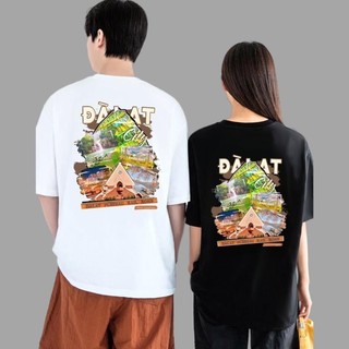 Áo thun Unisex form rộng  - ĐÀ LẠT 2024CHẤT COTTON THOÁNG MÁT, THẤM HÚT MỒ HÔI XMCH