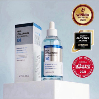 Tinh chất dưỡng da Wellage Real Hyaluronic Blue Ampoule 100 75ml NEW ... ...