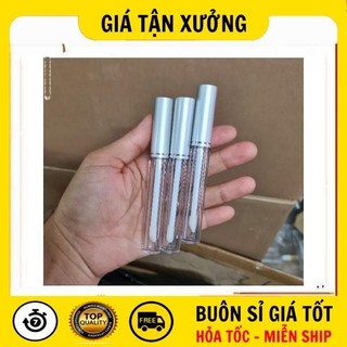 Vỏ lip môi 3.5ml nắp bạc đựng son kem, dầu dừa, chiết mỹ phẩm