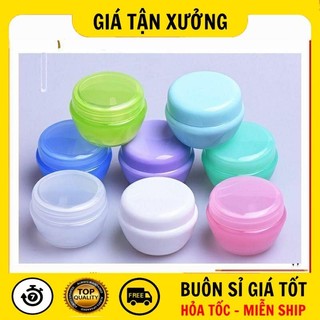 [SỈ SIÊU RẺ] Hủ Hộp Đựng Kem  Hủ Hộp Nấm Chiết Mỹ Phẩm 5g Có Nắp Lót Đựng Kem Face