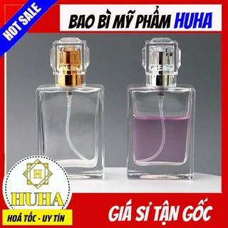 Chai Lọ Chiết Nước Hoa 30ml Nút Lục Giác/ Chai Lọ Chiết Dầu Thơm 30ml Thân Trong