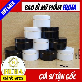 Hũ Hộp Đựng Kem Body 100 Gam Có Lót/ Hũ Hộp Nhựa/ Hũ Hộp Chiết Kem/ Chai Lọ Hũ Hộp Chiết Mỹ Phẩm