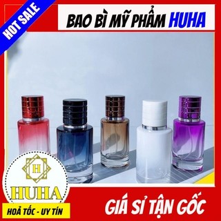 Chai lọ chiết nước hoa ❆ chai lọ đựng dầu thơm tròn 30ml sauvage