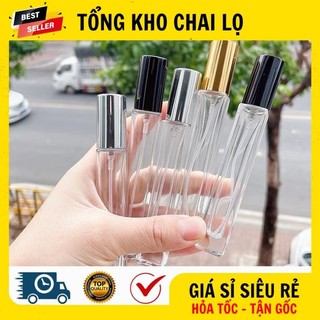 [RẺ VÔ ĐỊCH 3.9k] Chai Lọ Chiết Nước Hoa ❤ Chai Lọ Chiết Nước Hoa Hình Trụ 5ml,10ml,20ml,30ml Đựng Dầu Thơm