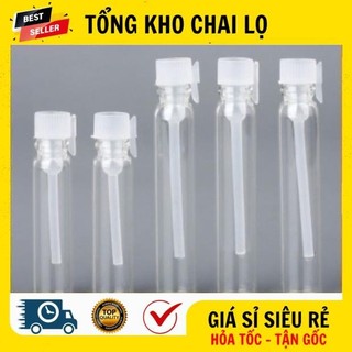 [RẺ VÔ ĐỊCH] [50c] Vỏ Chai Lọ Chiết Mẫu Thử Nước Hoa 1ml 2ml 3ml .