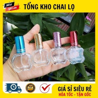[RẺ VÔ ĐỊCH] Chai Lọ Chiết Nước Hoa ❤ Chai Lọ Chiết Nước Hoa Hình Táo 10ml-12ml Đựng Dầu Thơm