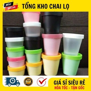 [RẺ VÔ ĐỊCH] Hủ Hộp Đựng Kem ❤ Hũ Hộp Ly Thái 200g Đựng Kem, Chiết Mỹ Phẩm.