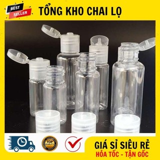 [RẺ VÔ ĐỊCH] [30ml] Lọ Nhựa Pet Nắp Bật Chiết Mỹ Phẩm / Lọ Chiết Mỹ Phẩm / Chai Đựng Gel, Dung Dịch Chất Lỏng